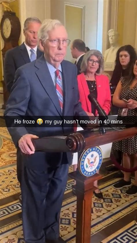 mitch mcconnell frozen memes